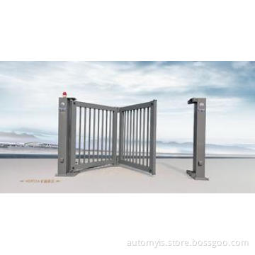 Residential Trackless Aluminium Automatic Swing Gate , Elec